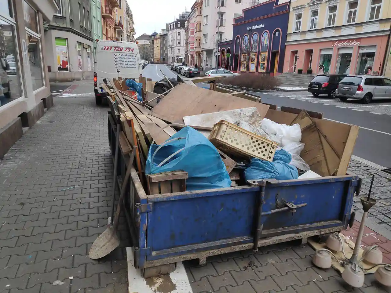 Odvoz odpadu po vyklízení nemovitosti