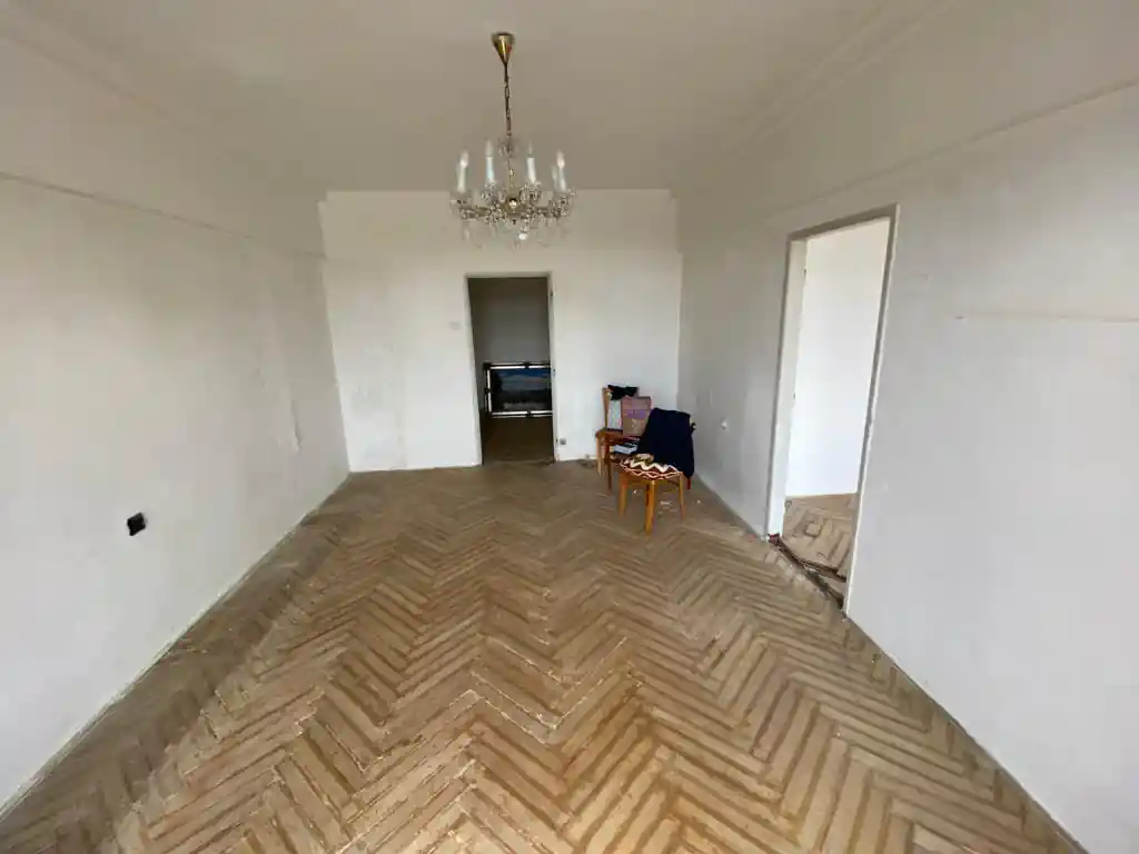 Vyklizená místnost po dokončení práce